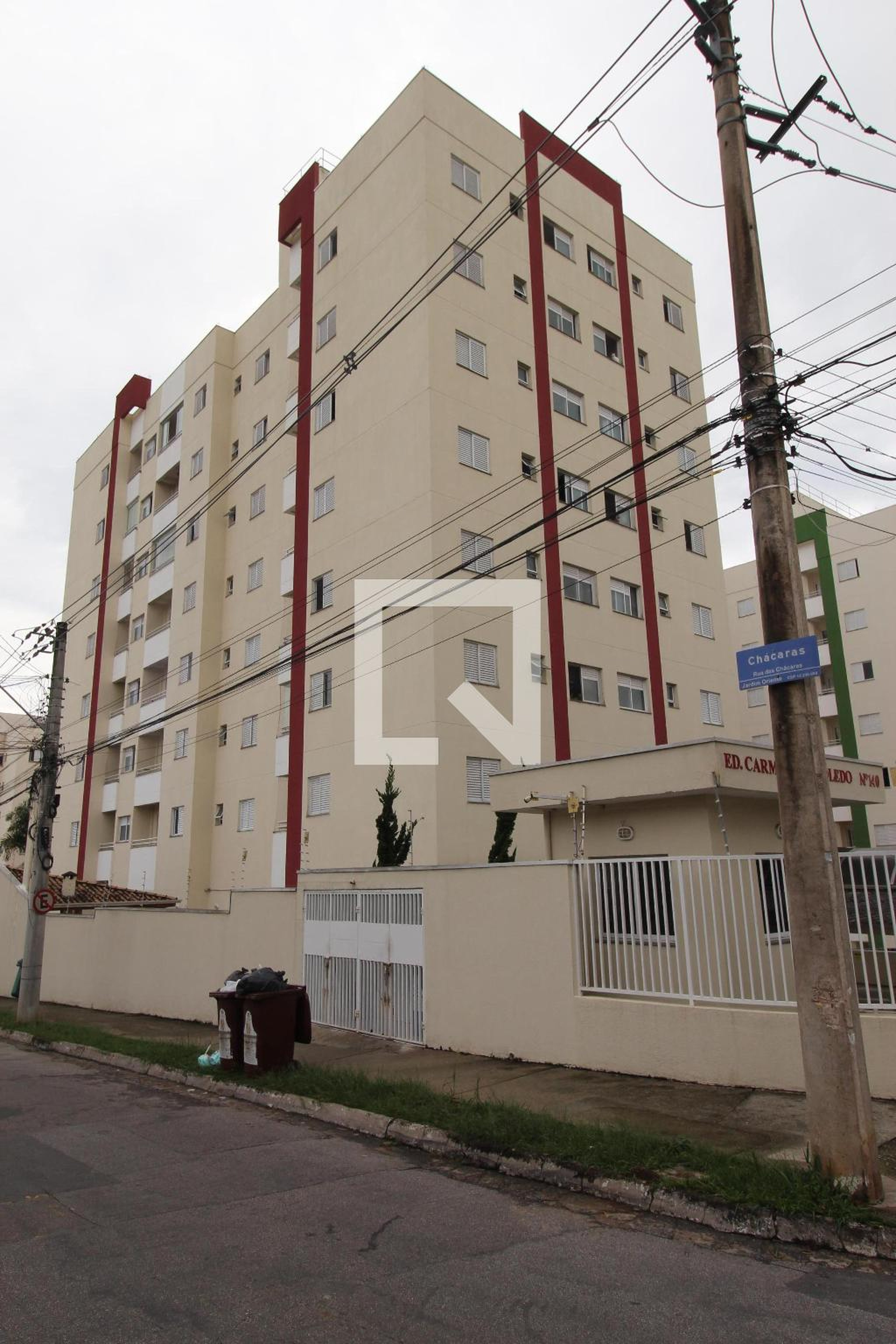 Fachada do Prédio Condomínio em Rua Tupi, 140