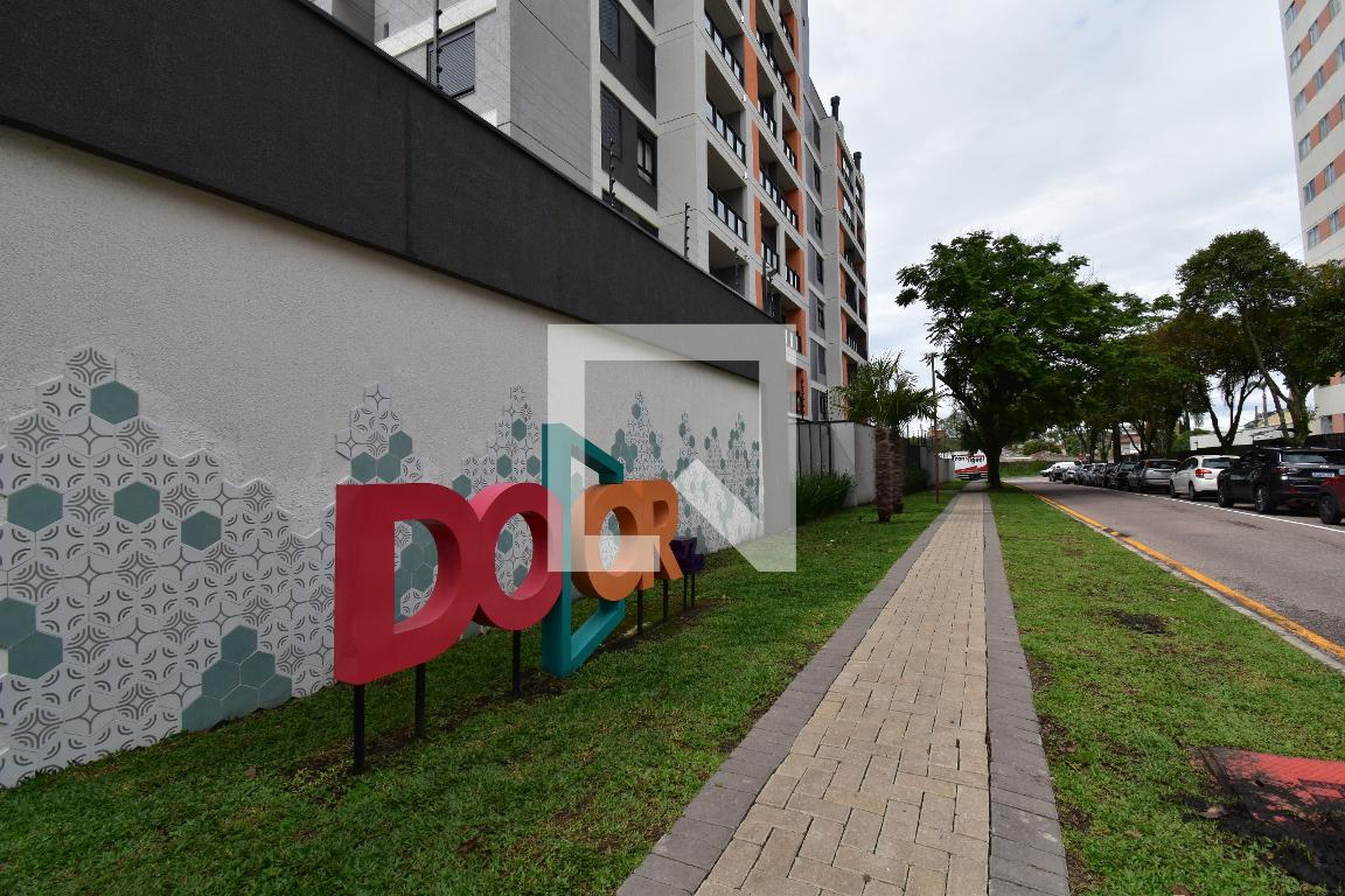 Fachada do condomínio Condomínio Door 7710 - Residencial