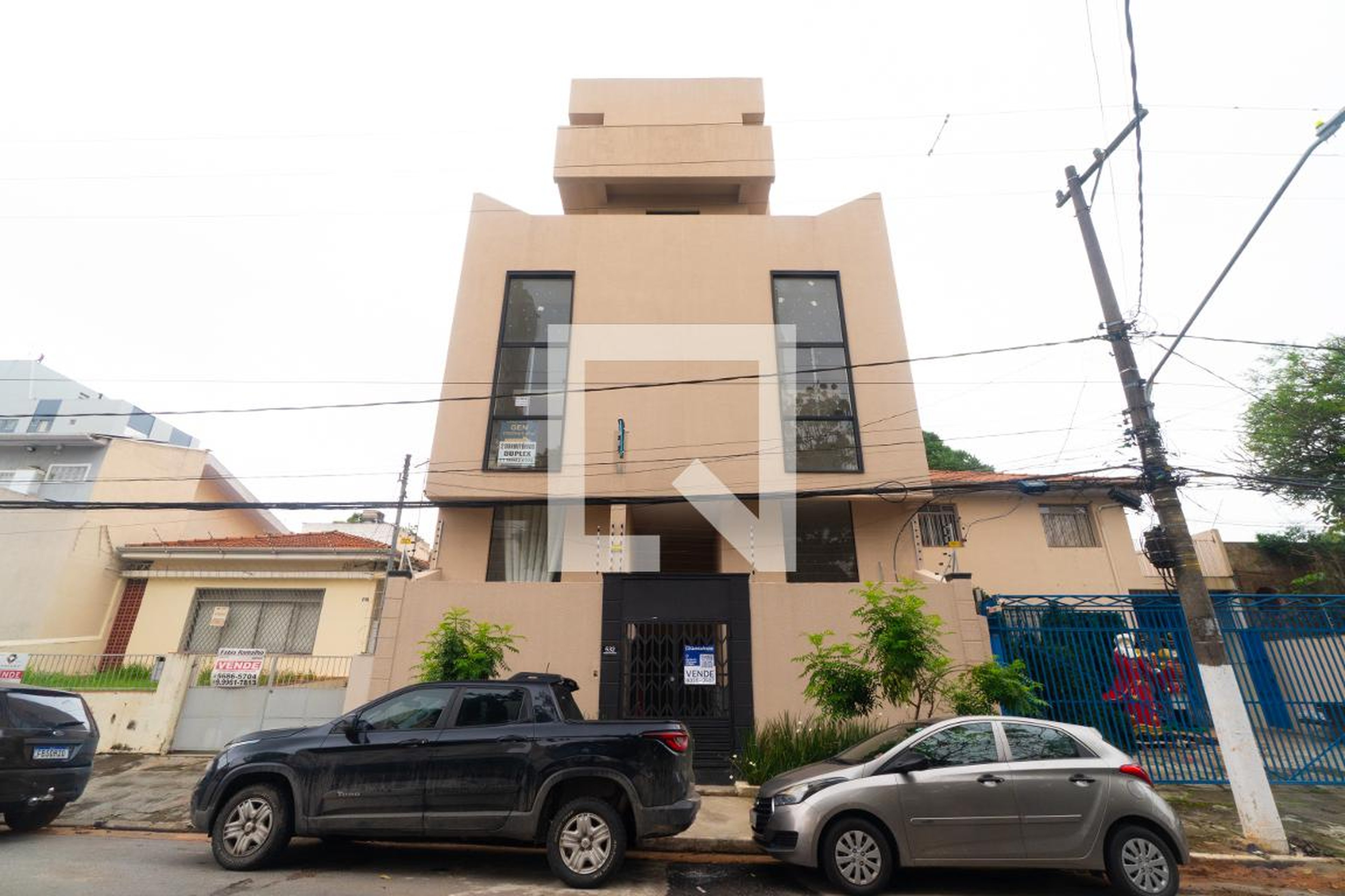 Fachada Condomínio em Avenida Jônia, 532