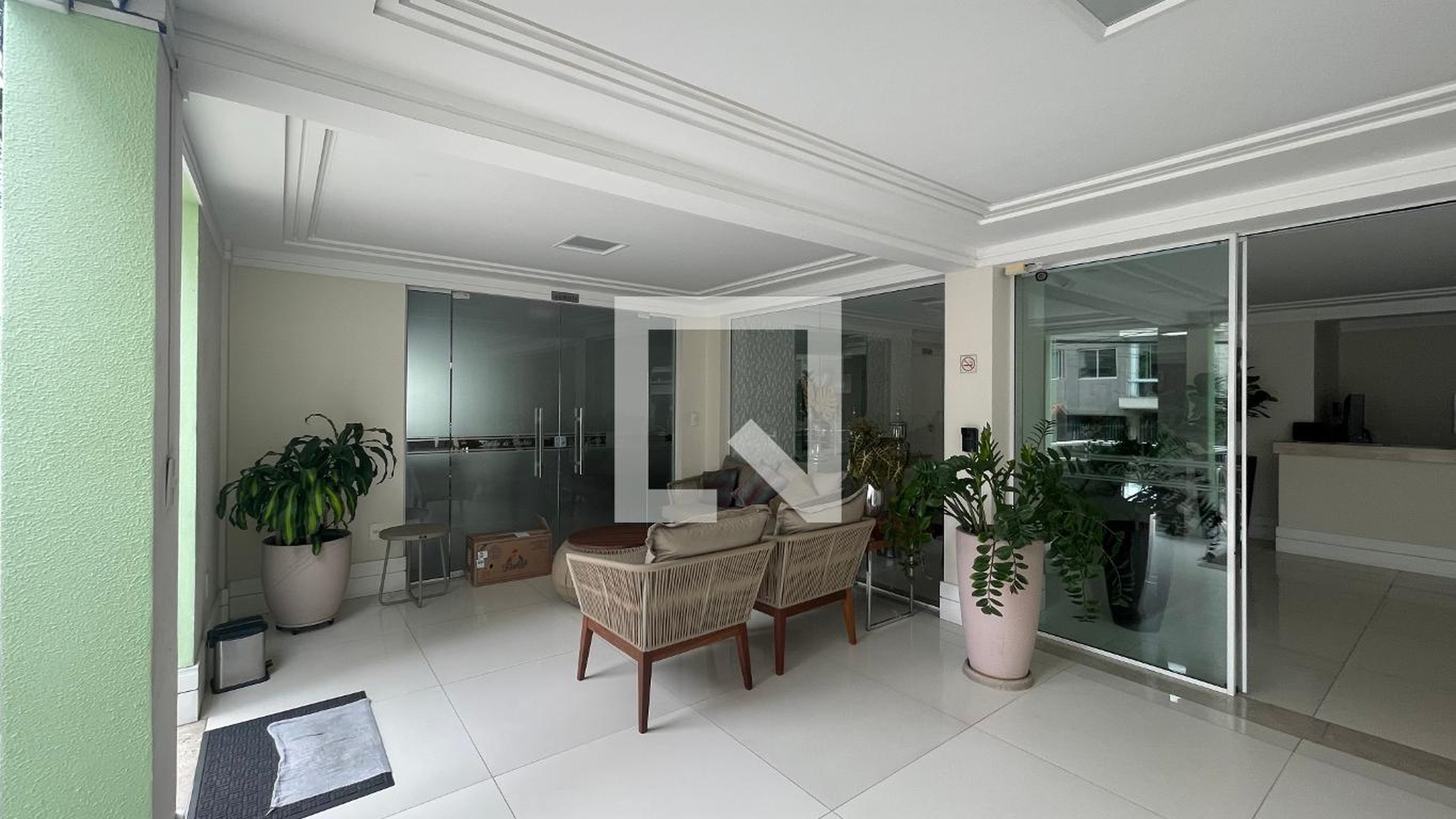 Hall de entrada - Residencial Cristiane