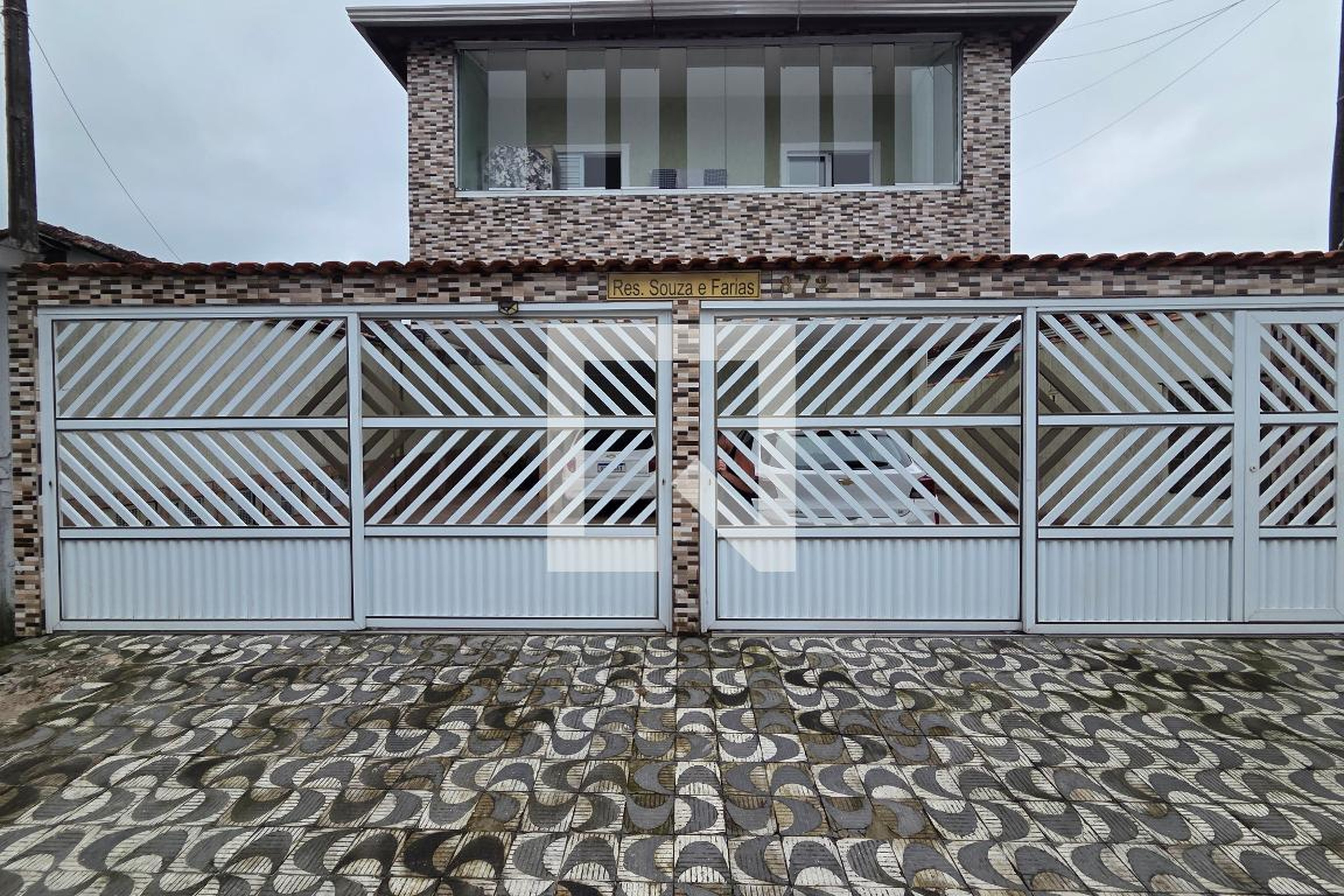 Fachada Condomínio em Rua Alfonso Bovero, 872
