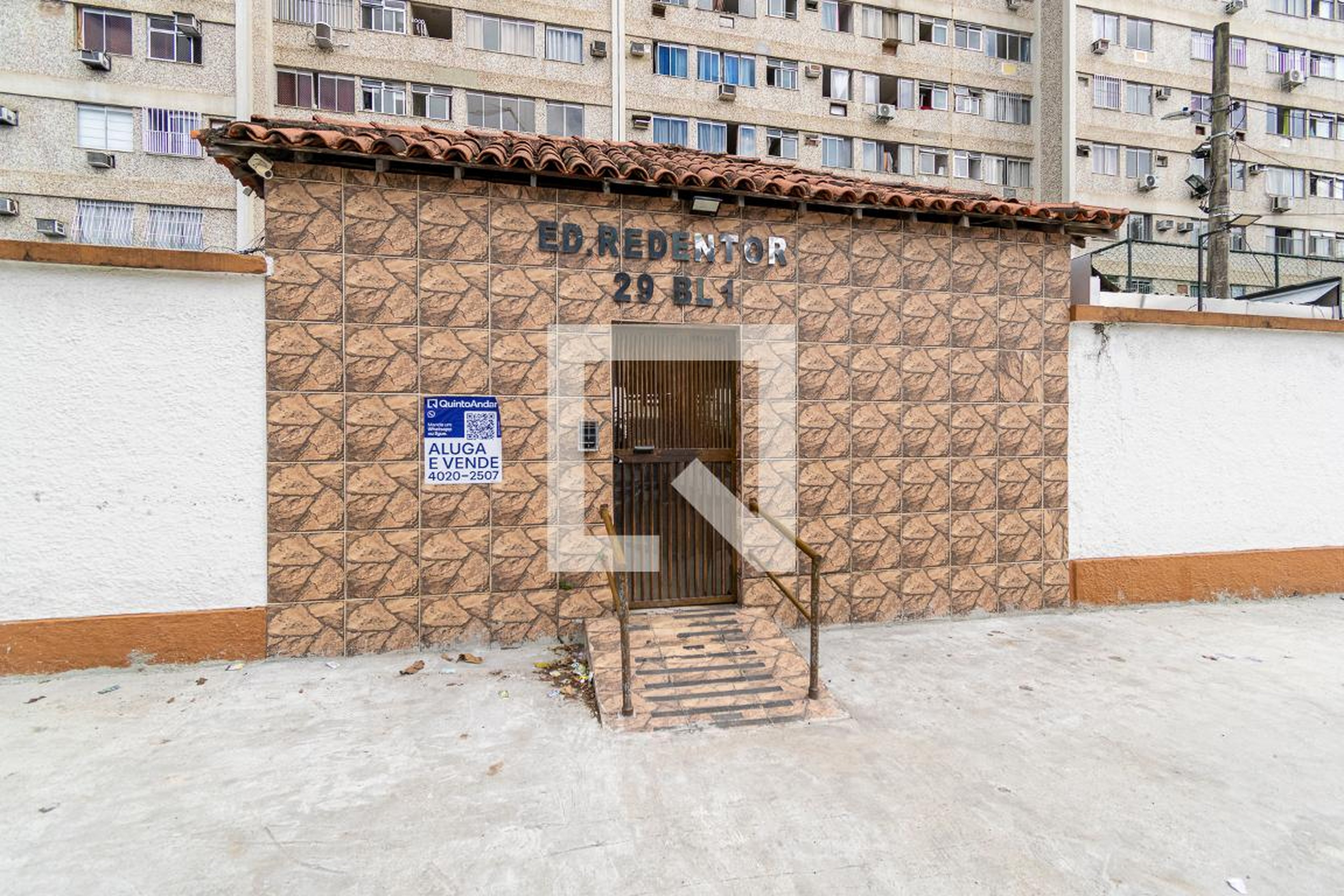 Fachada do Condomínio Residencial Vivenda da Penha