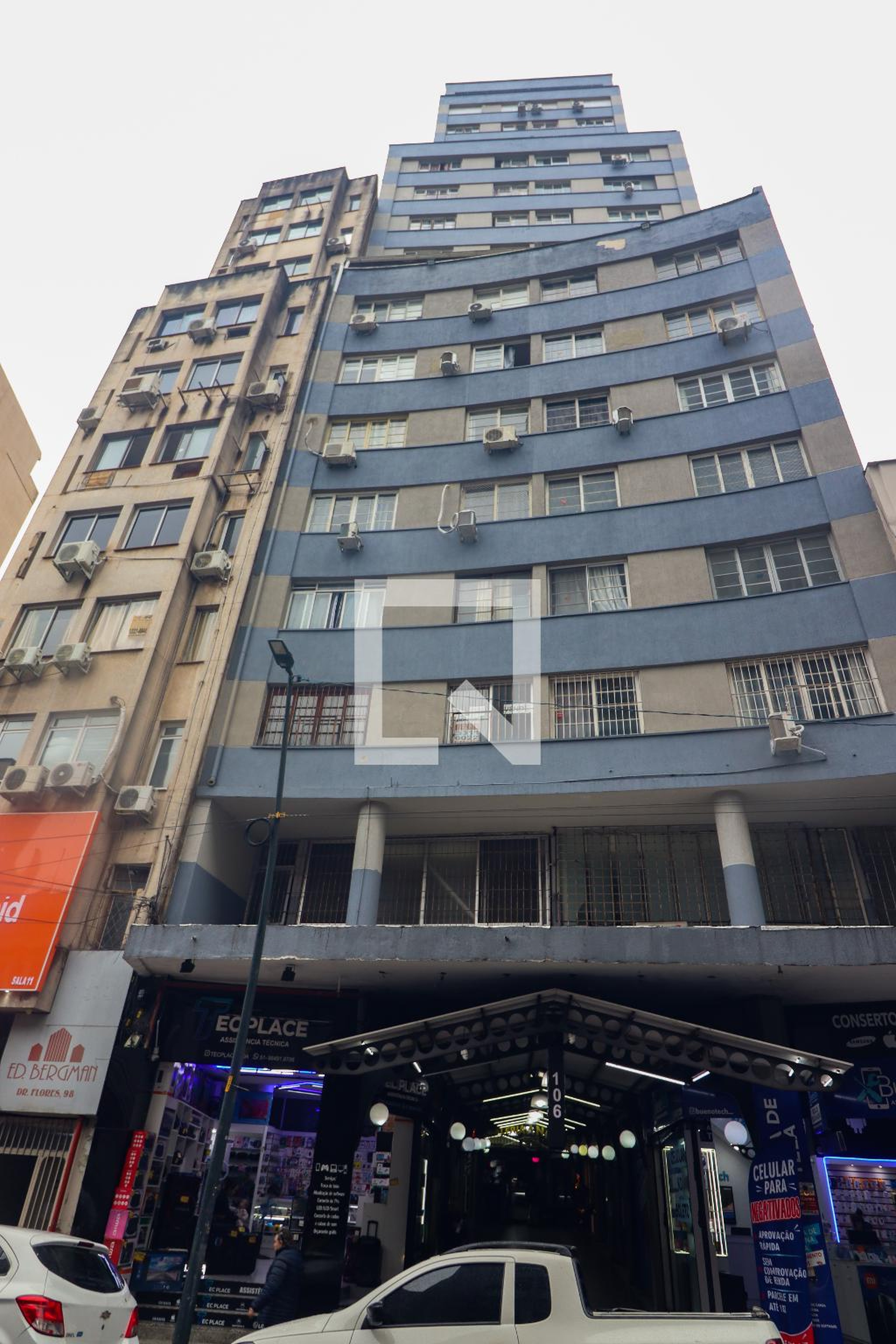 Fachada do Prédio Edifício Galeria A Nação