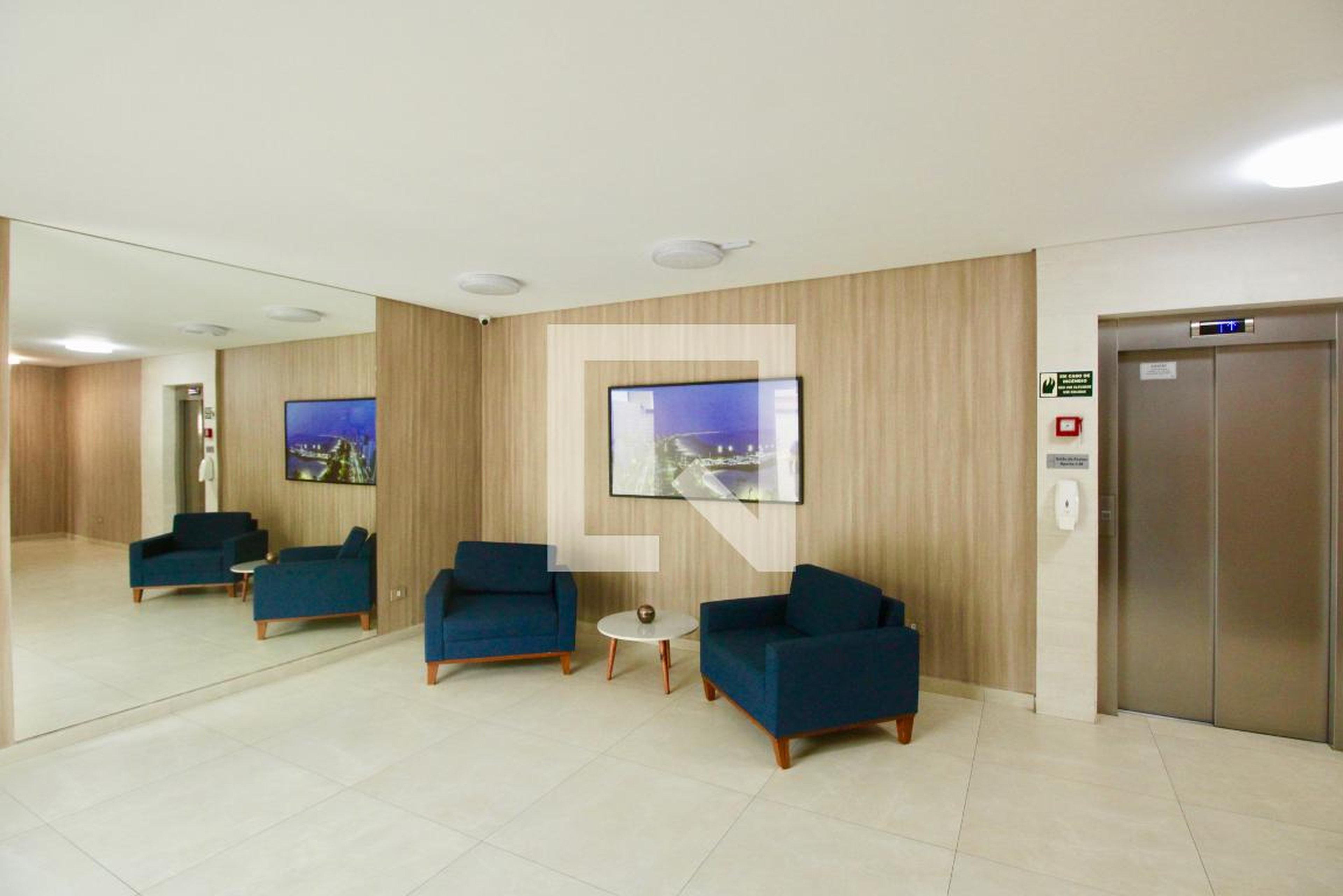 Hall de entrada Residencial Solis