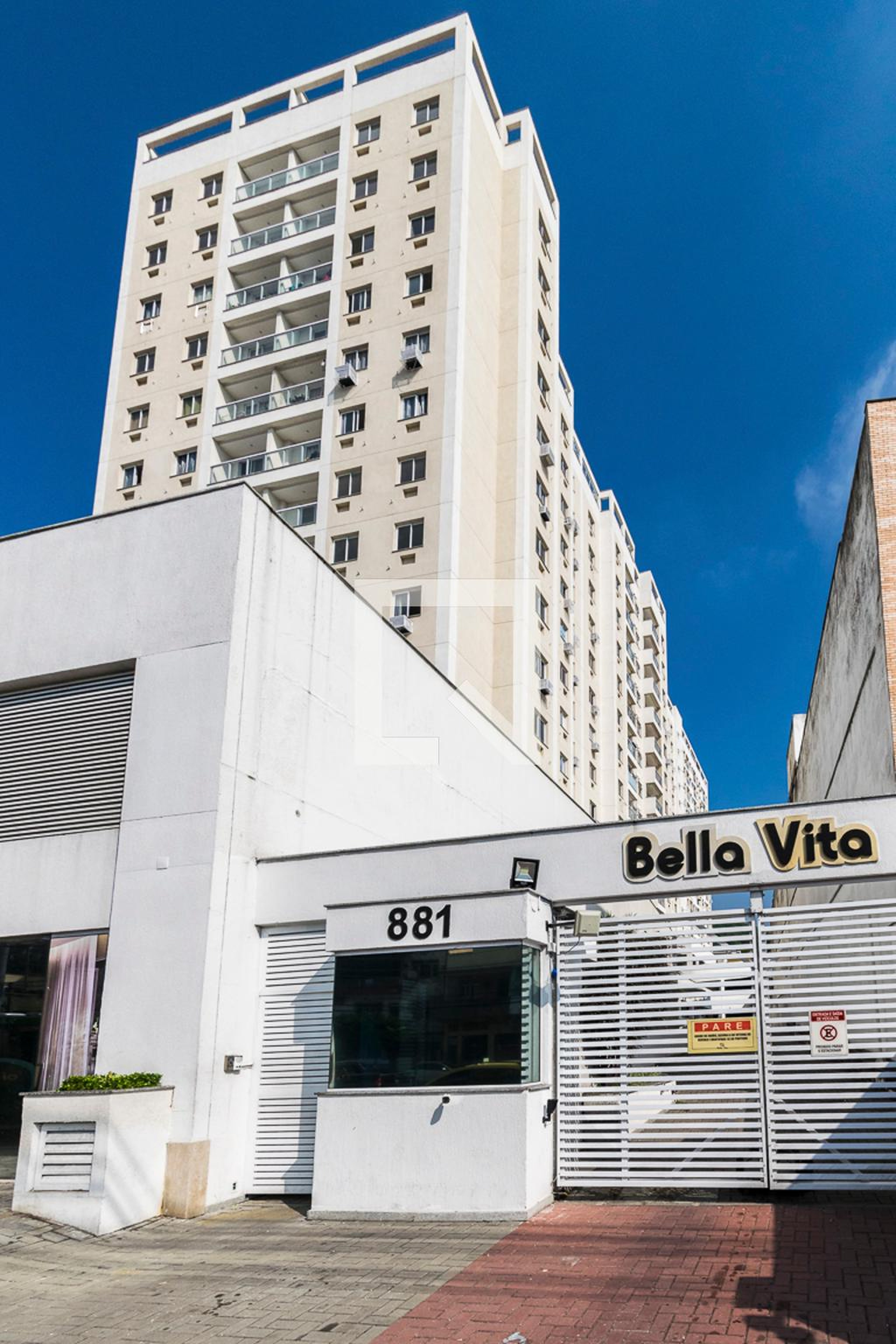 Fachada do Condomínio Residencial Bella Vita