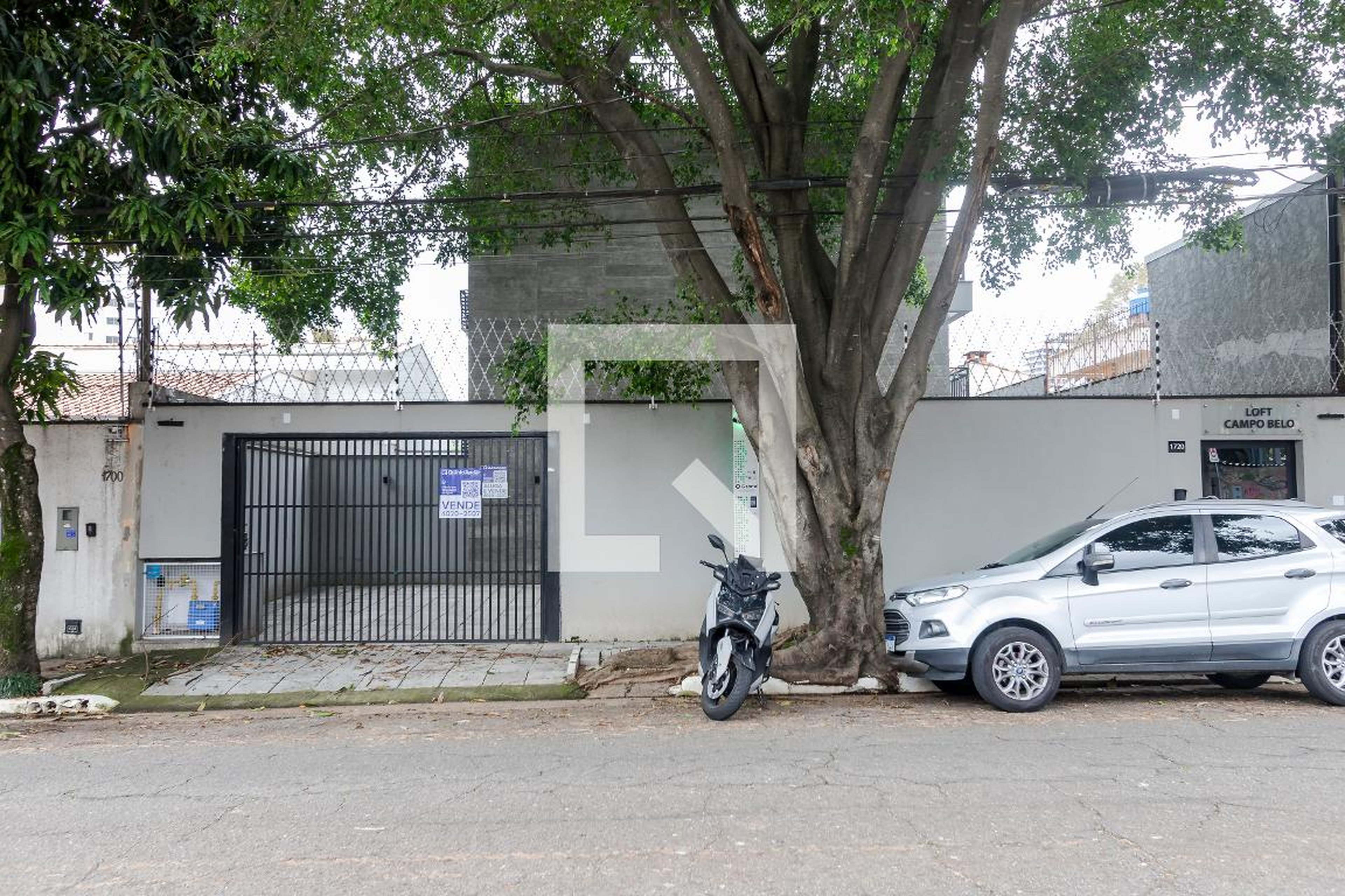 Fachada Condomínio Loft Campo Belo
