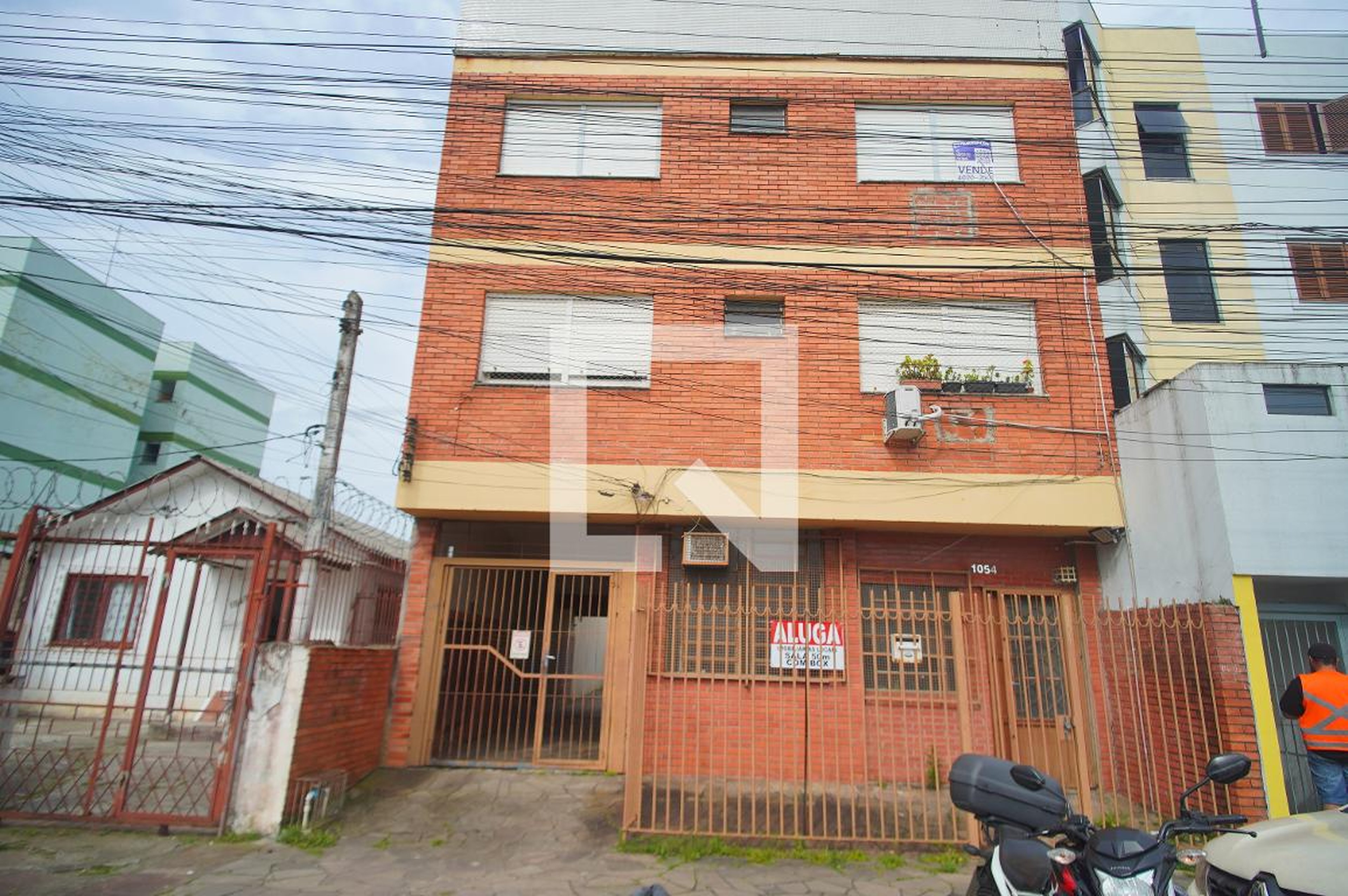 Fachada Condomínio em Rua Santo Antônio, 1054