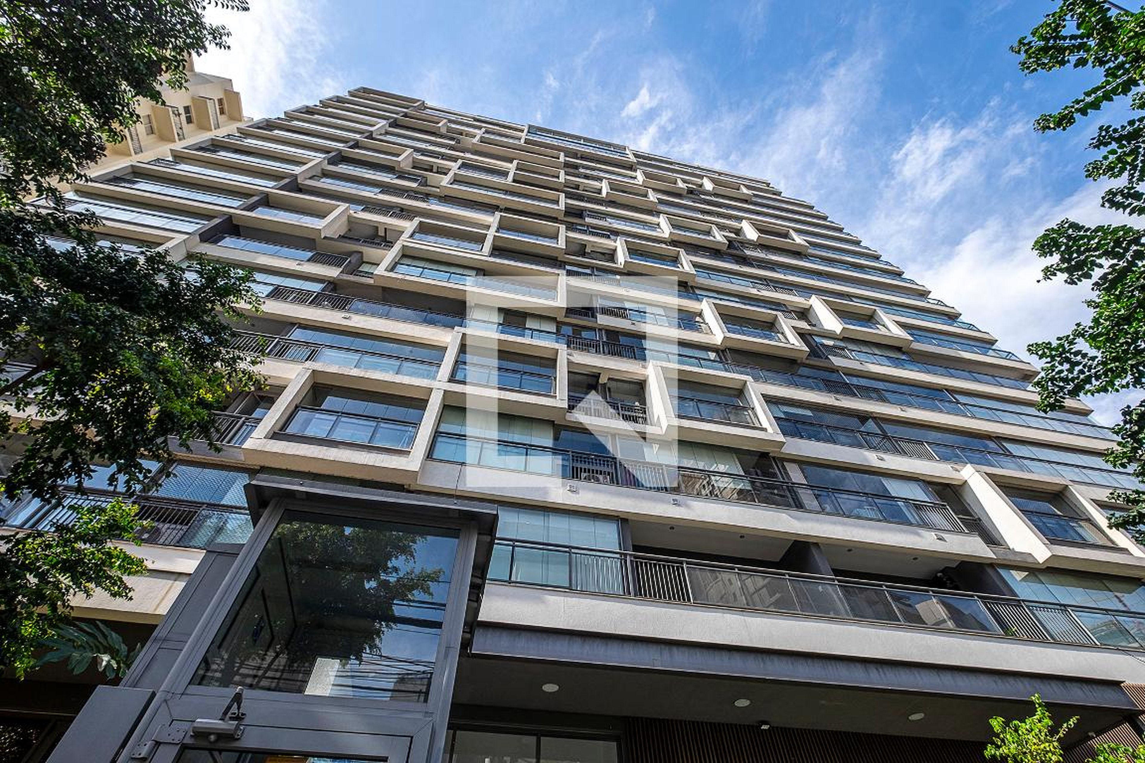 Fachada Condomínio Smart Vila Madalena