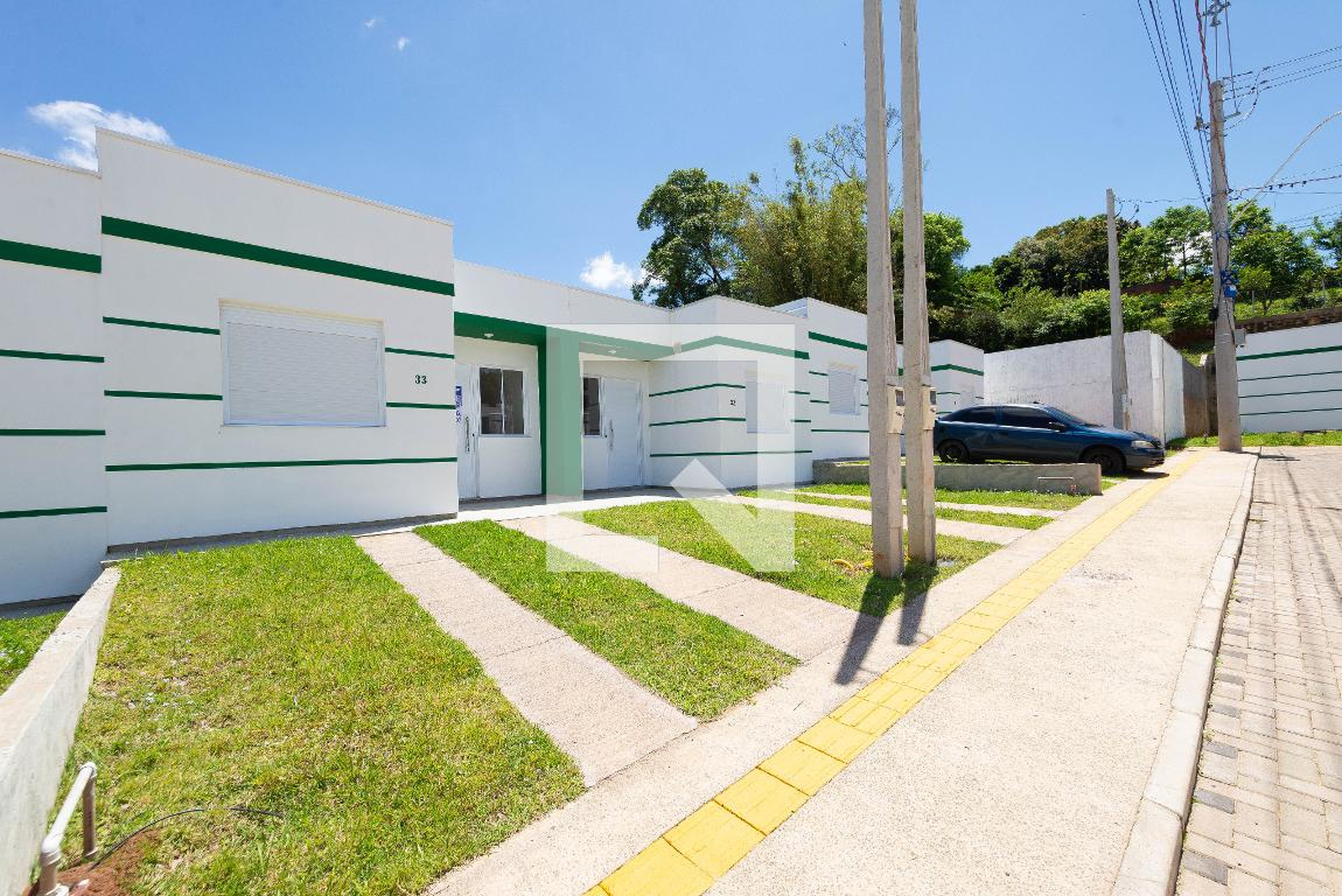 Fachada Condomínio em Rua Cézar Cambruzzi, 1315