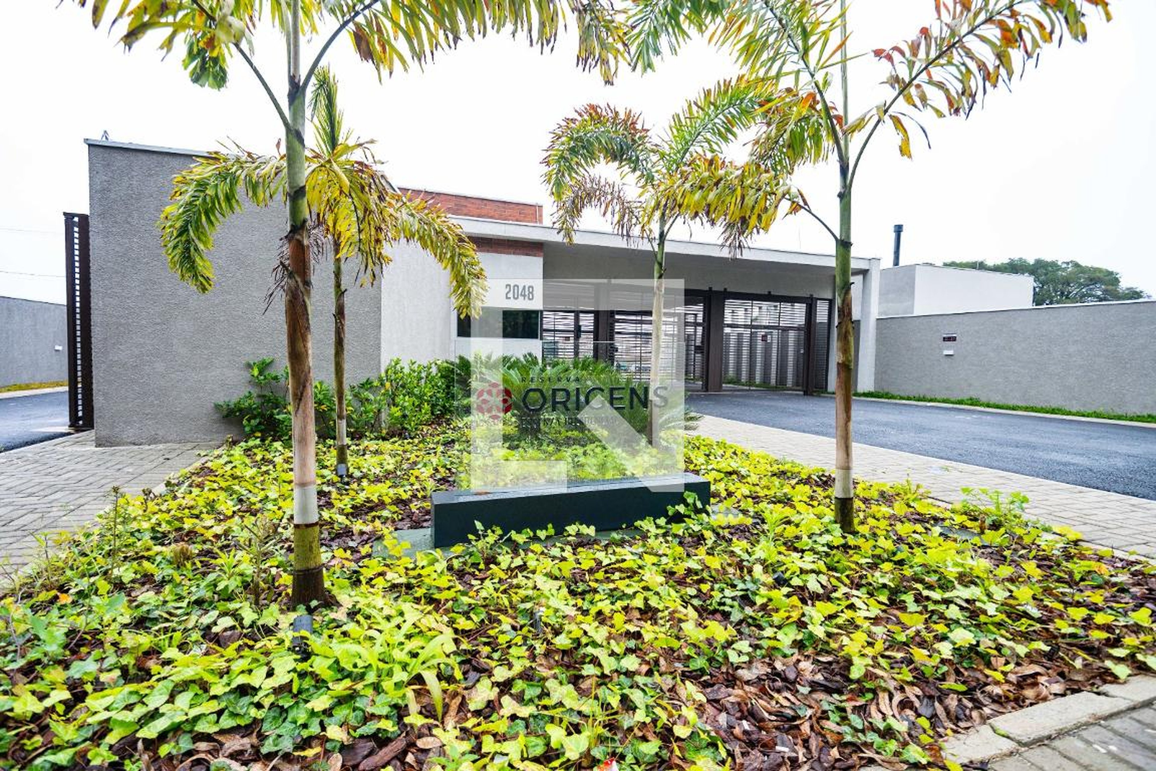 Fachada do Condominio Condomínio em Estrada Delegado Bruno de Almeida, 2048