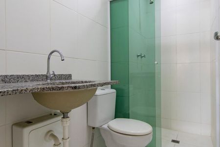 Banheiro Social  de apartamento à venda com 2 quartos, 55m² em Parque União, Jundiaí