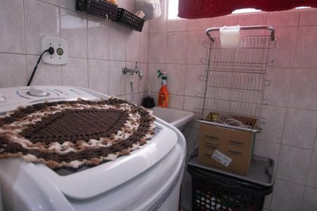 lavanderia de apartamento à venda com 2 quartos, 53m² em Parque Residencial Vila União, Campinas