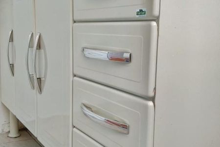 Cozinha de apartamento à venda com 2 quartos, 56m² em Parque Residencial Vila União, Campinas