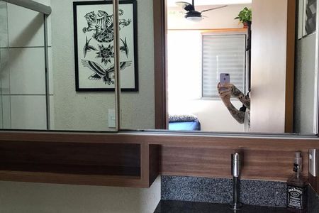 Banheiro da Suite de apartamento para alugar com 2 quartos, 64m² em Jardim Atlântico, Goiânia