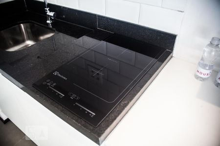 Cozinha de kitnet/studio à venda com 1 quarto, 10m² em Vila Buarque, São Paulo