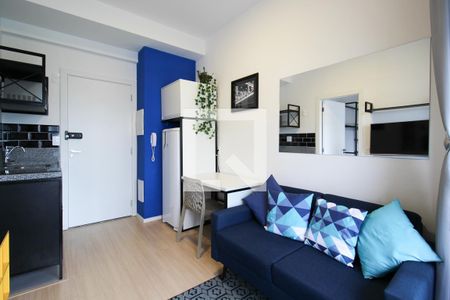 Sala de apartamento para alugar com 1 quarto, 26m² em Vila Nova Conceição, São Paulo