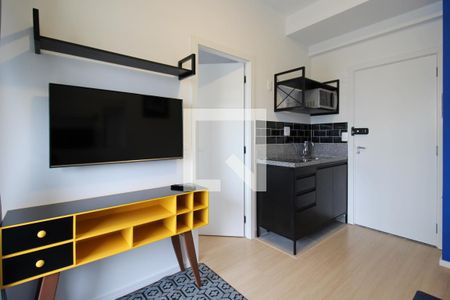 Sala de apartamento para alugar com 1 quarto, 26m² em Vila Nova Conceição, São Paulo