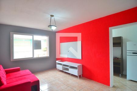 Sala de apartamento à venda com 1 quarto, 60m² em Centro, Canoas