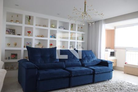 Sala de apartamento à venda com 3 quartos, 91m² em Vila Campestre, São Paulo