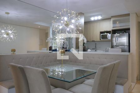 Sala de jantar de apartamento à venda com 3 quartos, 91m² em Vila Campestre, São Paulo