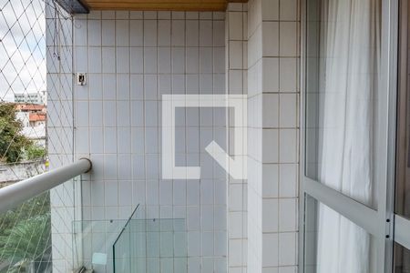 Varanda da Sala de apartamento à venda com 4 quartos, 115m² em Alto Caiçaras, Belo Horizonte