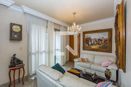 Sala de apartamento à venda com 4 quartos, 115m² em Alto Caiçaras, Belo Horizonte