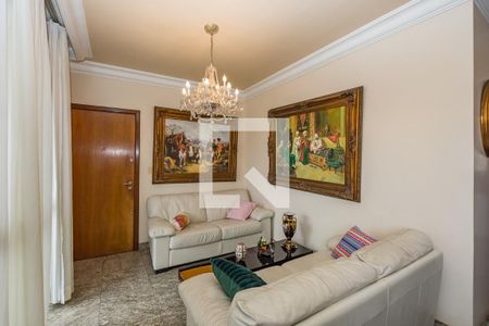 Sala de apartamento à venda com 4 quartos, 115m² em Alto Caiçaras, Belo Horizonte