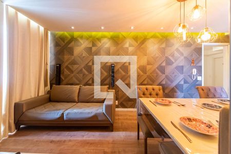 Sala de apartamento à venda com 2 quartos, 44m² em Parque Sao Vicente, Santo André
