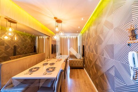 Sala de apartamento à venda com 2 quartos, 44m² em Parque Sao Vicente, Santo André