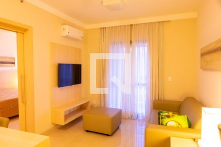 Sala de apartamento para alugar com 1 quarto, 35m² em Ribeirânia, Ribeirão Preto