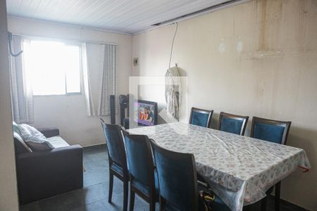 Sala - Sala de Jantar de apartamento à venda com 1 quarto, 44m² em Vila Tibiriçá, Santo André