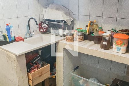Cozinha de apartamento à venda com 1 quarto, 44m² em Vila Tibiriçá, Santo André