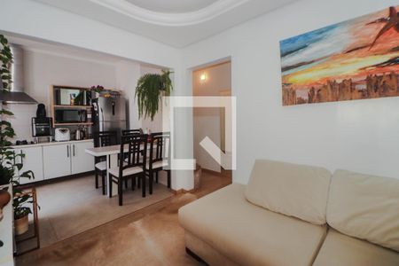 Sala de apartamento à venda com 4 quartos, 86m² em Floresta, Porto Alegre