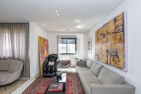 Sala 1 de apartamento à venda com 4 quartos, 304m² em Belvedere, Belo Horizonte