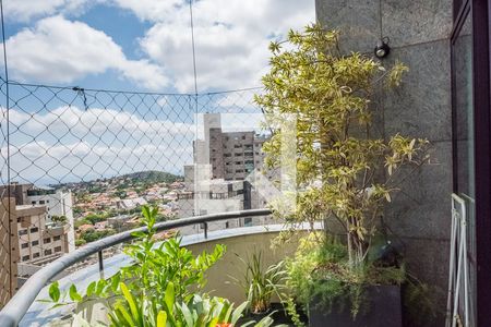 Varanda da Sala 1 de apartamento à venda com 4 quartos, 304m² em Belvedere, Belo Horizonte
