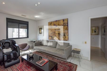 Sala 1 de apartamento à venda com 4 quartos, 304m² em Belvedere, Belo Horizonte