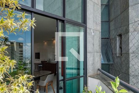Varanda da Sala 1 de apartamento à venda com 4 quartos, 304m² em Belvedere, Belo Horizonte