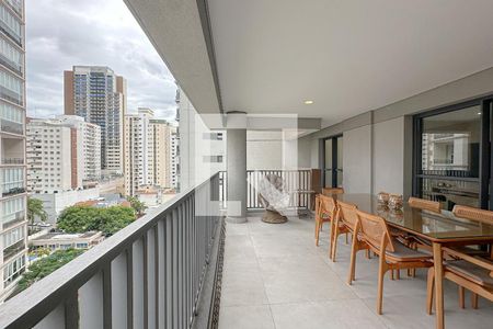 Varanda Gourmet de apartamento à venda com 3 quartos, 150m² em Perdizes, São Paulo