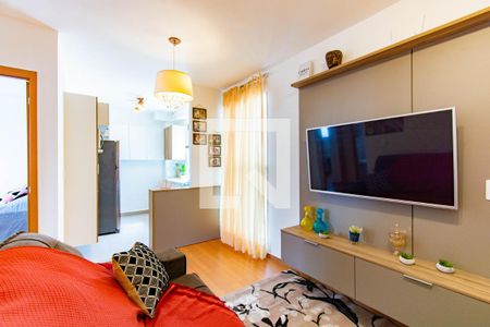 Sala de apartamento à venda com 2 quartos, 42m² em Mato Grande, Canoas