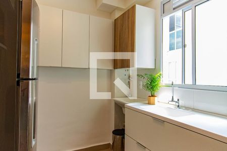 Cozinha de apartamento à venda com 2 quartos, 42m² em Mato Grande, Canoas