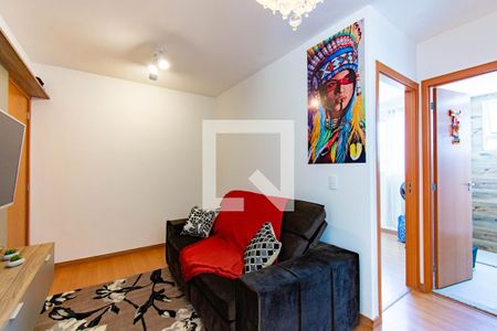 Sala de apartamento à venda com 2 quartos, 42m² em Mato Grande, Canoas