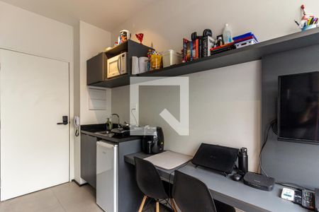 Cozinha de kitnet/studio à venda com 1 quarto, 10m² em Campos Elíseos, São Paulo