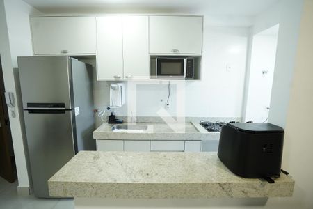 Sala/cozinha de apartamento para alugar com 2 quartos, 72m² em Parque Amazônia, Goiânia