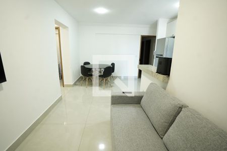 Sala/cozinha de apartamento para alugar com 2 quartos, 72m² em Parque Amazônia, Goiânia