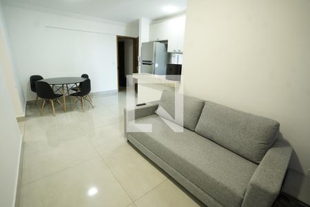 Sala/cozinha de apartamento para alugar com 2 quartos, 72m² em Parque Amazônia, Goiânia