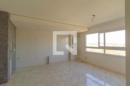 Sala/Cozinha de apartamento à venda com 2 quartos, 54m² em Harmonia, Canoas