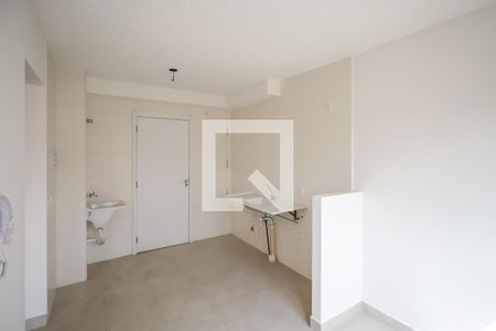 Sala e Cozinha de apartamento para alugar com 2 quartos, 32m² em Parque Fongaro, São Paulo