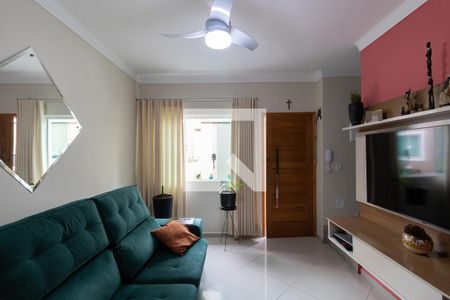 Sala e Cozinha de casa de condomínio à venda com 2 quartos, 74m² em Vila Ré, São Paulo