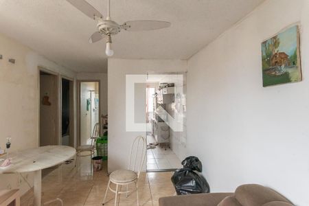 Sala de apartamento à venda com 2 quartos, 50m² em Jardim Bassoli, Campinas