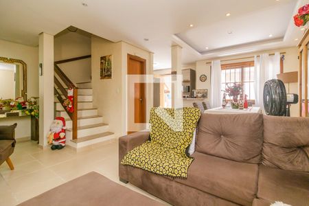 Sala de casa à venda com 3 quartos, 178m² em Campo Novo, Porto Alegre